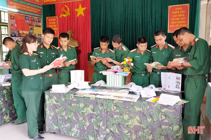 Chuyển biến rõ nét về xây dựng môi trường văn hóa trong quân đội ở Hà Tĩnh