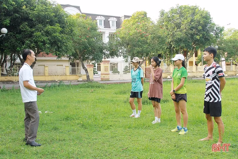 Ra sức luyện tập, quyết tâm giành huy chương tại Đại hội Thể dục thể thao Hà Tĩnh