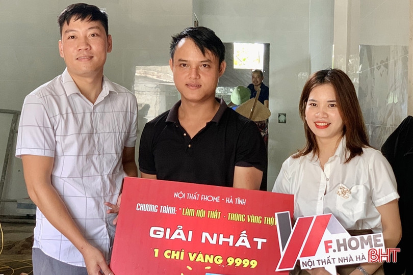 “Làm nội thất - trúng vàng thật” cùng Fhome Hà Tĩnh