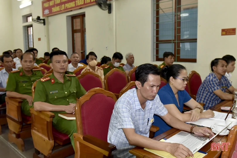 TX Hồng Lĩnh: Khen thưởng 17 tập thể, cá nhân trong phong trào toàn dân bảo vệ an ninh Tổ quốc