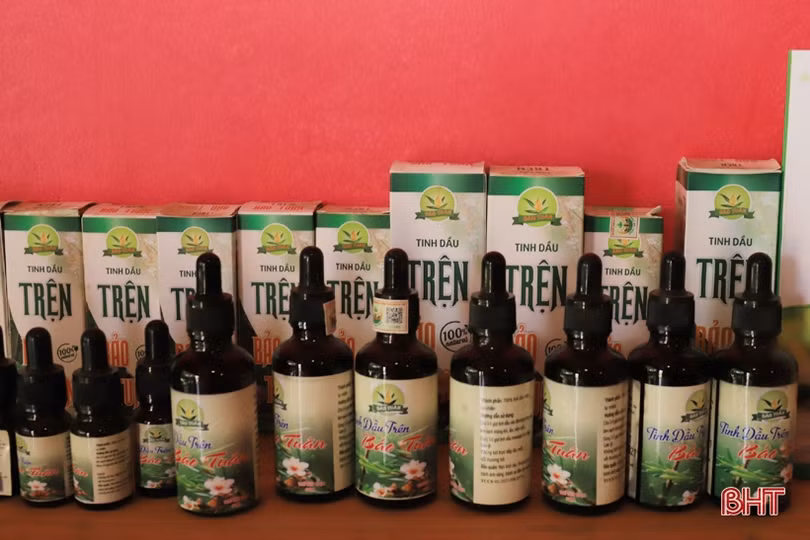 Cô dâu xứ Huế xây dựng 2 sản phẩm tinh dầu đạt OCOP 3 sao của Hà Tĩnh