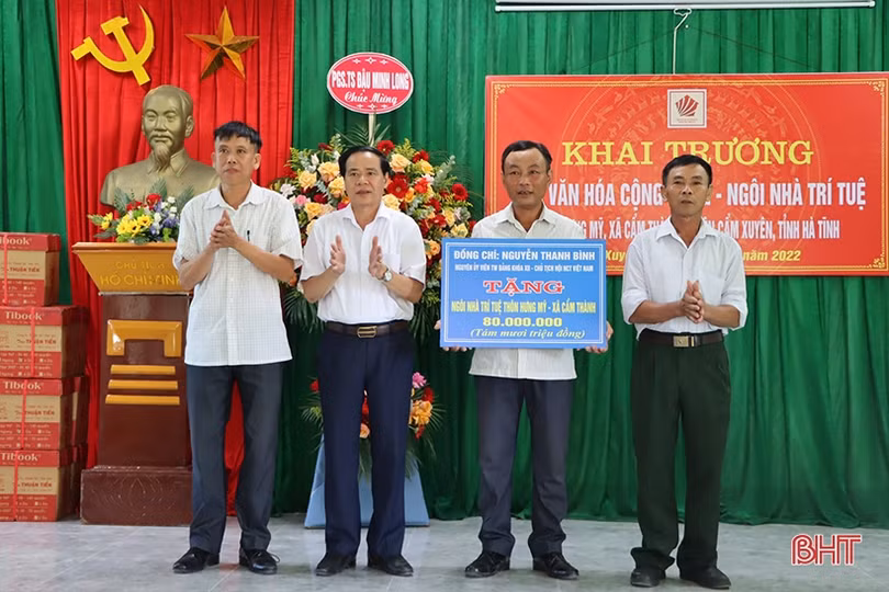 Cẩm Xuyên ra mắt nhà văn hóa cộng đồng - ngôi nhà trí tuệ thứ 3