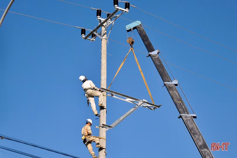 Điện lực Hà Tĩnh chủ động ứng phó sự cố do thiên tai