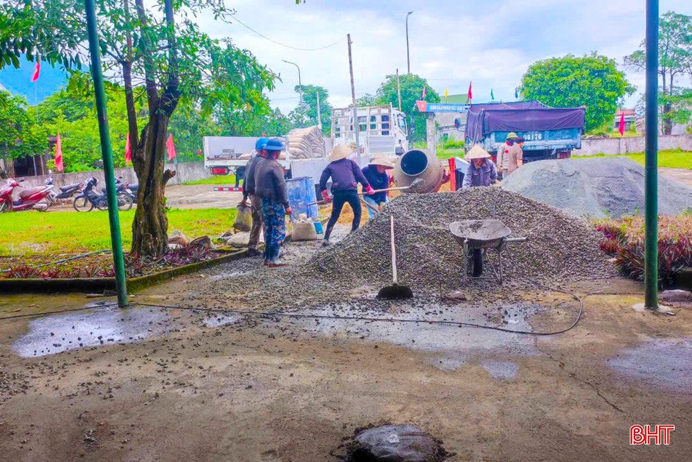 TDP Trường Sơn xây nâng cấp cơ sở vật chất nhà văn hoá. bqbht_br_z6859984310603-e7c4da947715b3cc99d36427dfd18421.jpg