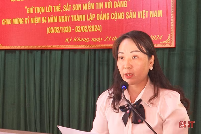 Đảng viên huyện Kỳ Anh sôi nổi “tự soi, tự sửa”