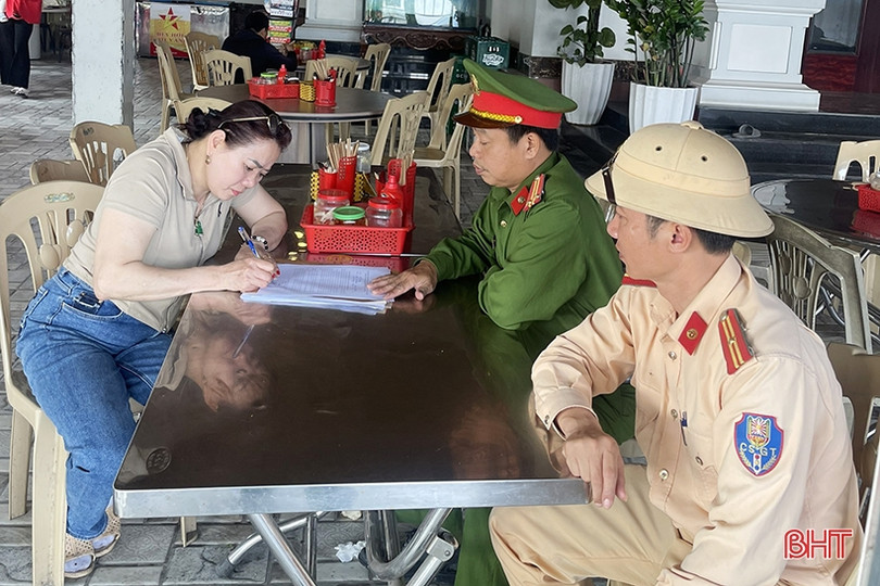 Vi phạm nồng độ cồn ở Hà Tĩnh có xu hướng giảm