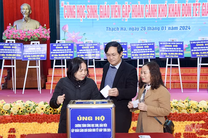 Thạch Hà trao thưởng cuộc thi giới thiệu sản phẩm OCOP trong học sinh