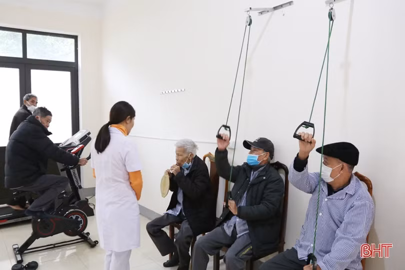 Bệnh viện Phổi Hà Tĩnh đưa Phòng Phục hồi chức năng hô hấp vào hoạt động