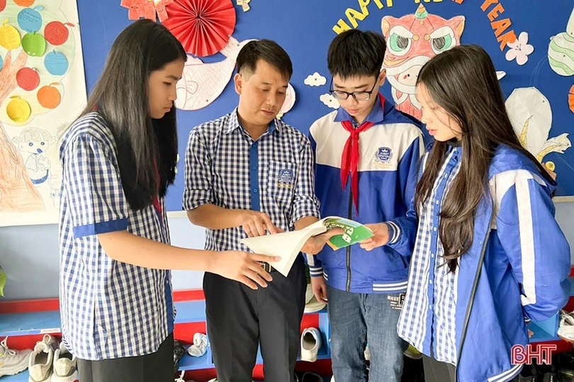 Niềm vui đầu xuân của Trường Albert Einstein Hà Tĩnh