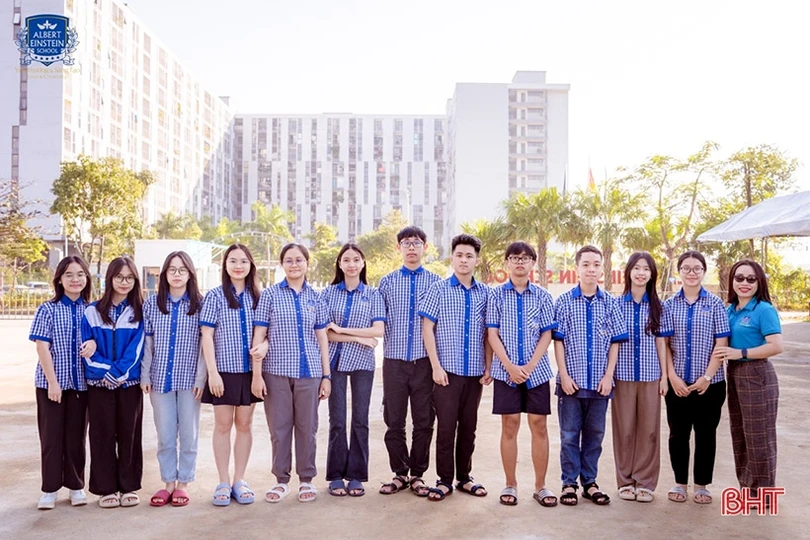 Niềm vui đầu xuân của Trường Albert Einstein Hà Tĩnh