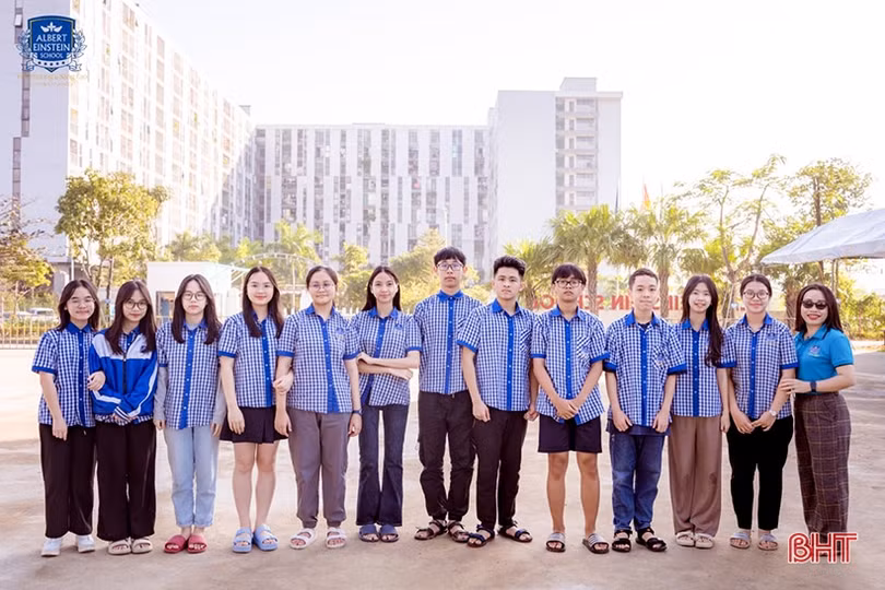 Niềm vui đầu xuân của Trường Albert Einstein Hà Tĩnh