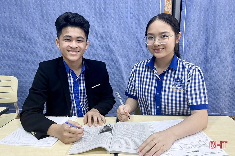 Niềm vui đầu xuân của Trường Albert Einstein Hà Tĩnh