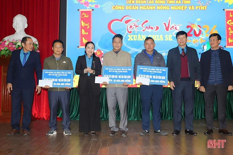 Các đơn vị, tổ chức hỗ trợ xây nhà, tặng quà tết cho người nghèo, gia đình chính sách