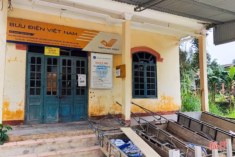 Cần sửa chữa, di dời các điểm bưu điện văn hóa cấp xã xuống cấp ở Hương Khê