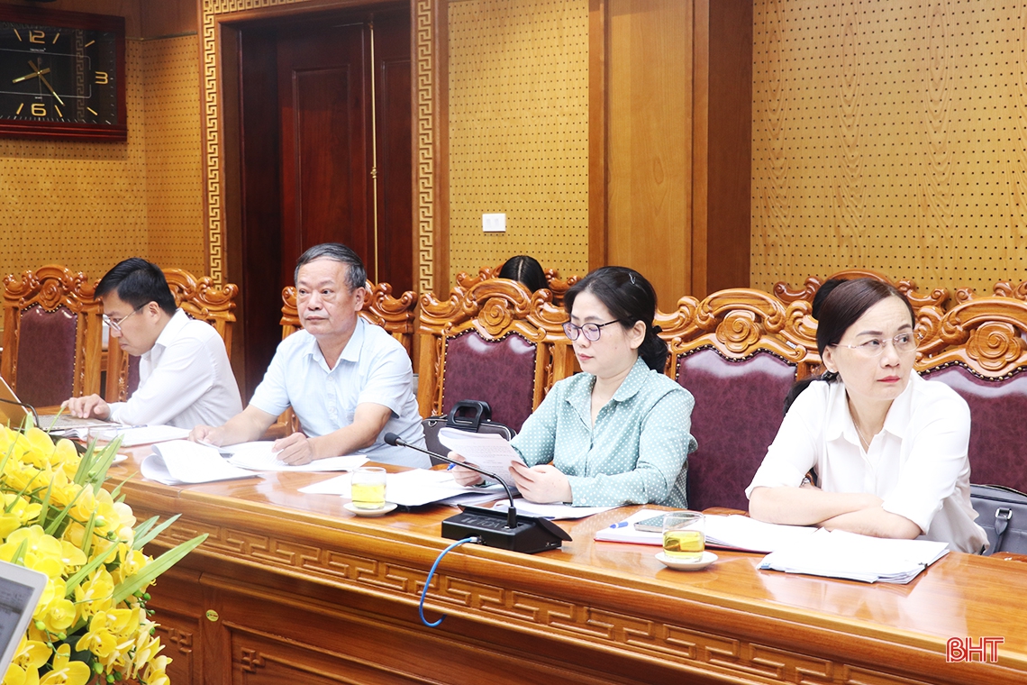 Ban Chỉ đạo phòng, chống tham nhũng, tiêu cực tỉnh Hà Tĩnh họp phiên thứ nhất