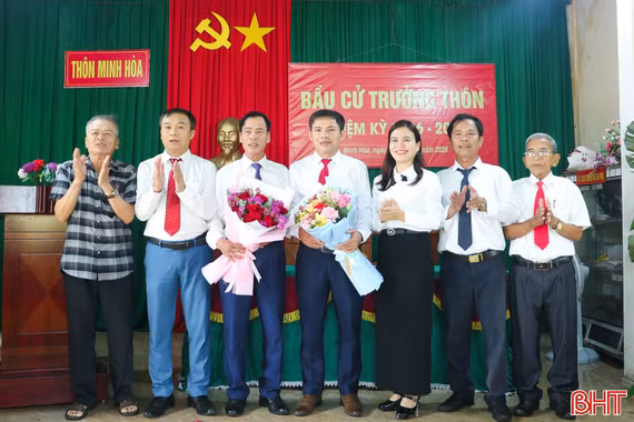 Xã Yên Hòa hoàn thành bầu cử trưởng thôn nhiệm kỳ 2026 -2031