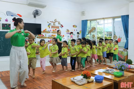 Giáo dục mầm non Hà Tĩnh trước “luồng gió mới” từ chương trình thí điểm