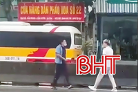 Công an vào cuộc vụ tài xế buýt “nhái” rượt hành khách trên QL1 ở Hà Tĩnh