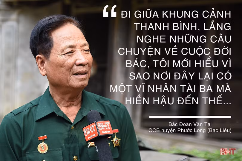 Thấy bóng Người trong vóc dáng quê hương