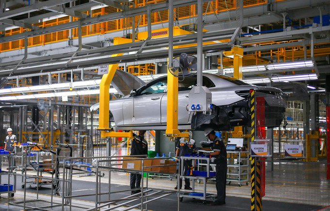 Ôtô VinFast được sản xuất như thế nào?