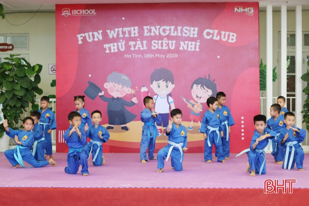 Trải nghiệm thú vị tại “Kids open day 2019” Mầm non iSchool Hà Tĩnh