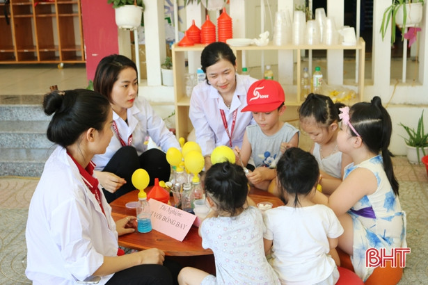 Trải nghiệm thú vị tại “Kids open day 2019” Mầm non iSchool Hà Tĩnh