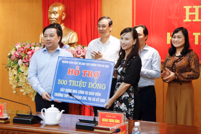 Hà Tĩnh - Hà Nội tăng cường hợp tác hiệu quả trên các lĩnh vực