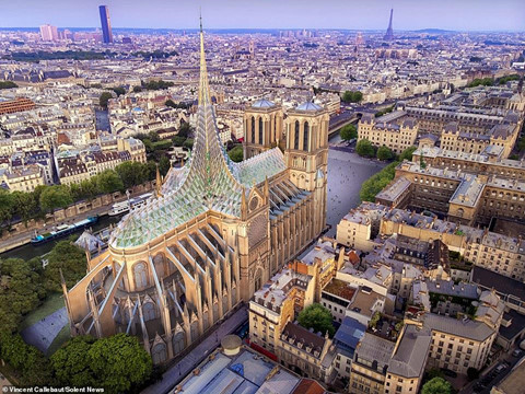Diện mạo mới của nhà thờ Đức Bà Paris trông như thế nào? ảnh 2 Diện mạo mới của nhà thờ Đức Bà Paris trông như thế nào?