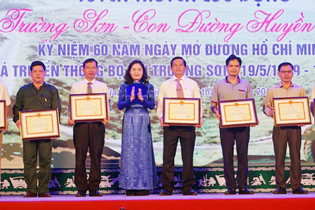 Hà Tĩnh giành 5 giải tuyên truyền lưu động “Trường Sơn - con đường huyền thoại