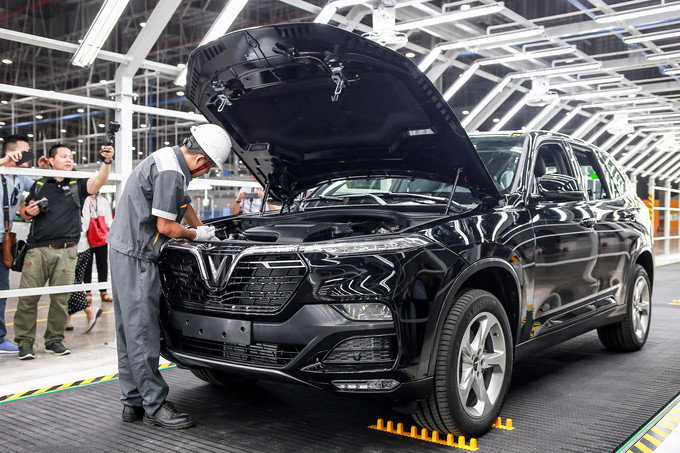 Ôtô VinFast được sản xuất như thế nào?