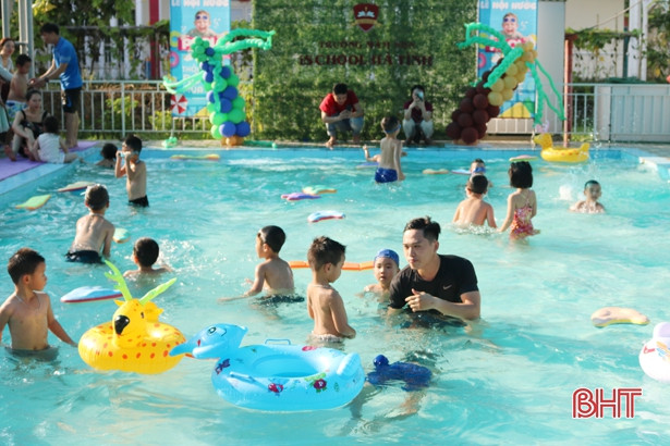Trải nghiệm thú vị tại “Kids open day 2019” Mầm non iSchool Hà Tĩnh