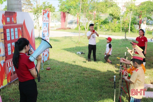 Trải nghiệm thú vị tại “Kids open day 2019” Mầm non iSchool Hà Tĩnh
