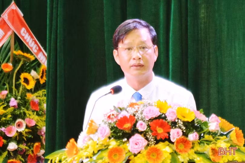 Chủ tịch Ủy ban MTTQ huyện Thạch Hà, Kỳ Anh tái đắc cử nhiệm kỳ mới