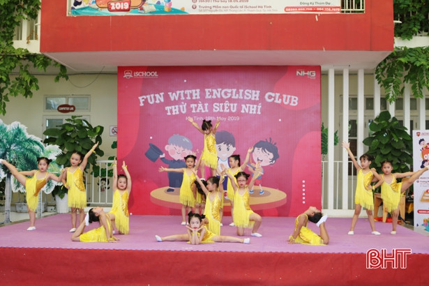Trải nghiệm thú vị tại “Kids open day 2019” Mầm non iSchool Hà Tĩnh