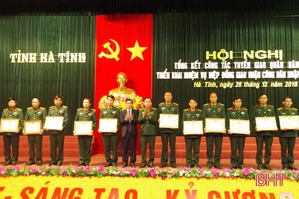 Hà Tĩnh đảm bảo tuyển chọn 1.268 công dân nhập ngũ năm 2019