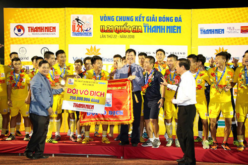 Hà Tĩnh làm cú đúp” tổ chức 2 giải U21 Báo Thanh Niên năm 2019