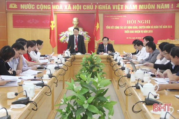 Văn phòng UBND tỉnh tiếp tục tham mưu giải pháp thúc đẩy KT- XH phát triển