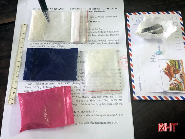 Công an TX Kỳ Anh bắt nhiều đối tượng tàng trữ, sử dụng trái phép chất ma túy