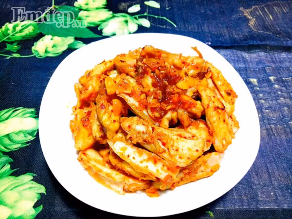 “Chảy nước miếng” với sụn gà rim nước mắm cay cay tuyệt ngon