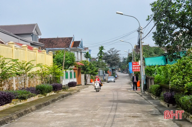 Thị xã Kỳ Anh hoàn thành 12 tuyến phố văn minh