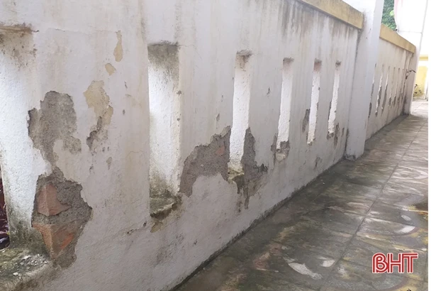 Hội trường vừa nhỏ vừa xuống cấp, xã Thọ Điền thiếu nơi hội họp