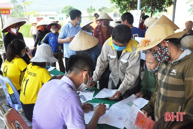 “Siêu thị hạnh phúc 0 đồng” đến với người nghèo Kỳ Anh