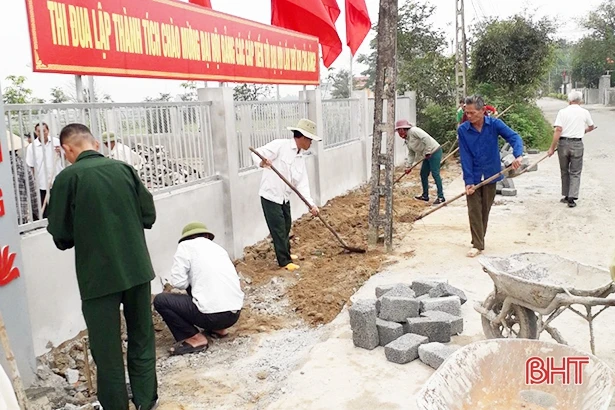 Lộc Hà “nâng chất” hệ thống giao thông, hướng tới mục tiêu huyện nông thôn mới
