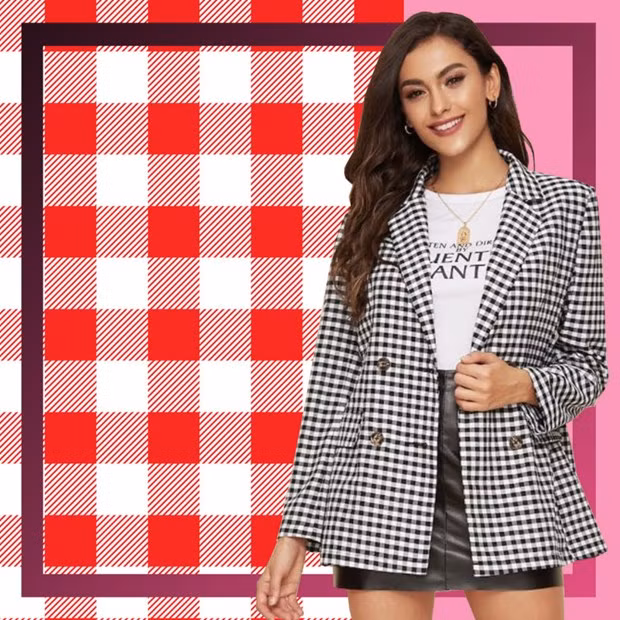 Họa tiết Gingham mang đến những gợi ý phối đồ sang trọng, tinh tế