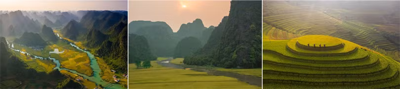Cảnh sắc hữu tình 3 miền Việt Nam