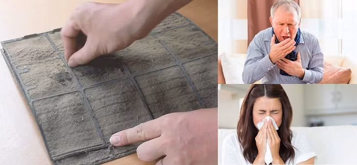 Vệ sinh lưới lọc và toàn bộ điều hoà là cần thiết để tránh gây bệnh về đường hô hấp cho người dùng, lại tiết kiệm điện Nắng nóng, khi bật điều hoà nhớ làm việc này đầu tiên