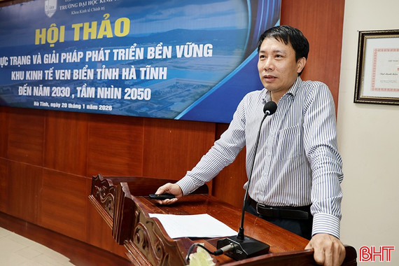 Phát triển bền vững khu kinh tế ven biển Hà Tĩnh