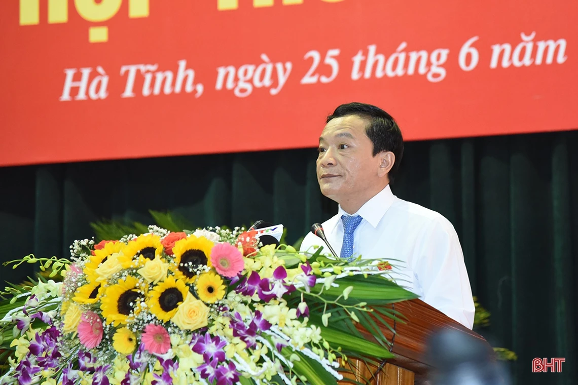 Kỳ họp thứ nhất, HĐND tỉnh Hà Tĩnh khóa XVIII thành công tốt đẹp