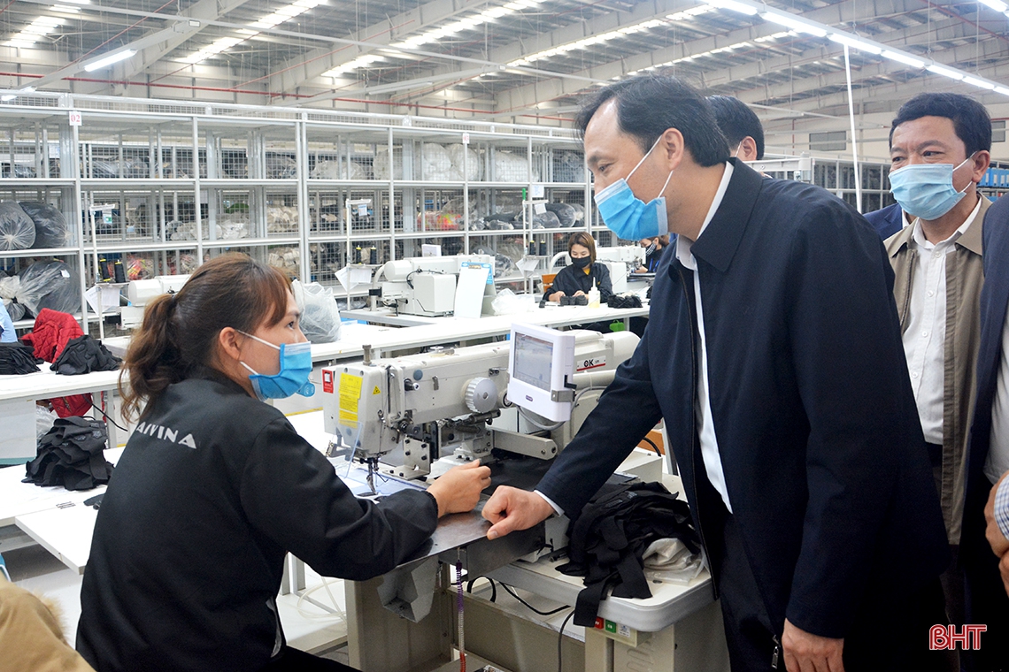 Hà Tĩnh luôn tạo điều kiện thuận lợi để doanh nghiệp sản xuất, kinh doanh