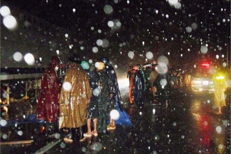 Hiện trường vụ tai nạn